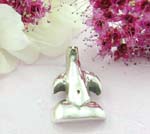 Sterling silver pendant with pingu