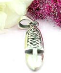 Long arrow with celtic knot work design with sterling silver pendant